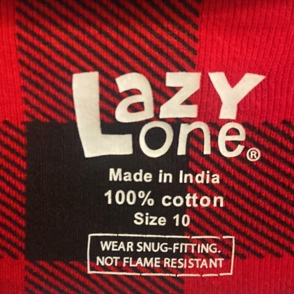 Kids Size 10 Long Johns PJs Pajamas with Trap Door NWT - Picture 5 of 10